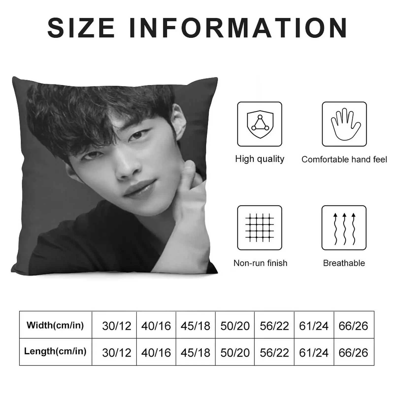 woo do hwan The king: Eternal monarch Throw Pillow Sofa Pillow Cover Christmas Pillow Sofa Cushions Pillowcase