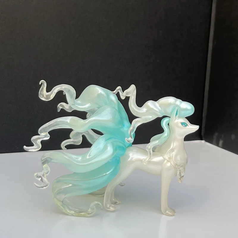 Pokemon 1/20 GK Ninetales Cartoon Ornaments Action Figure Model Toys Gift for Birthday Children