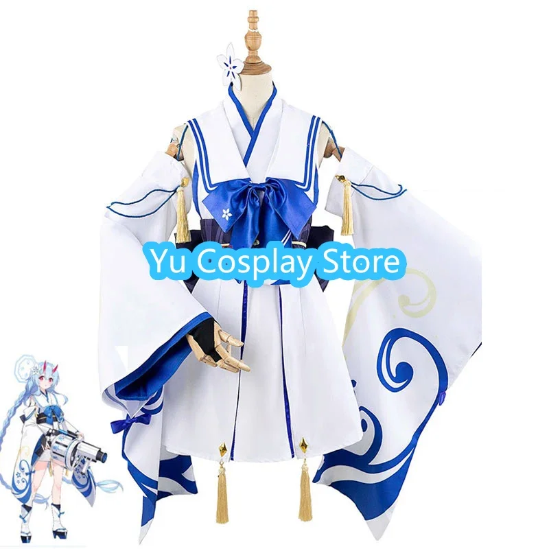 WARAKU CHISE Cosplay Costume Game Blue Archive Cosplay Dress Kimono Suit Halloween Party Uniforms Anime Clothing Custom Made