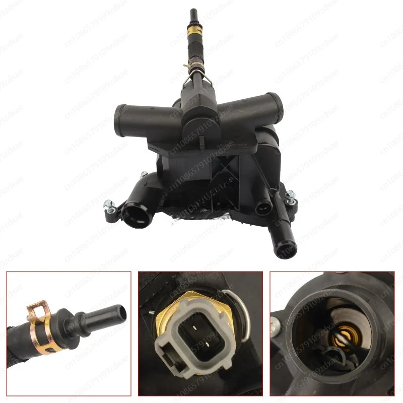 AP03 Thermostat Housing For Land Rover Range Rover L322,Range Rover Sport 3.6 TDV8 LR004318 6H4Q8A586DC