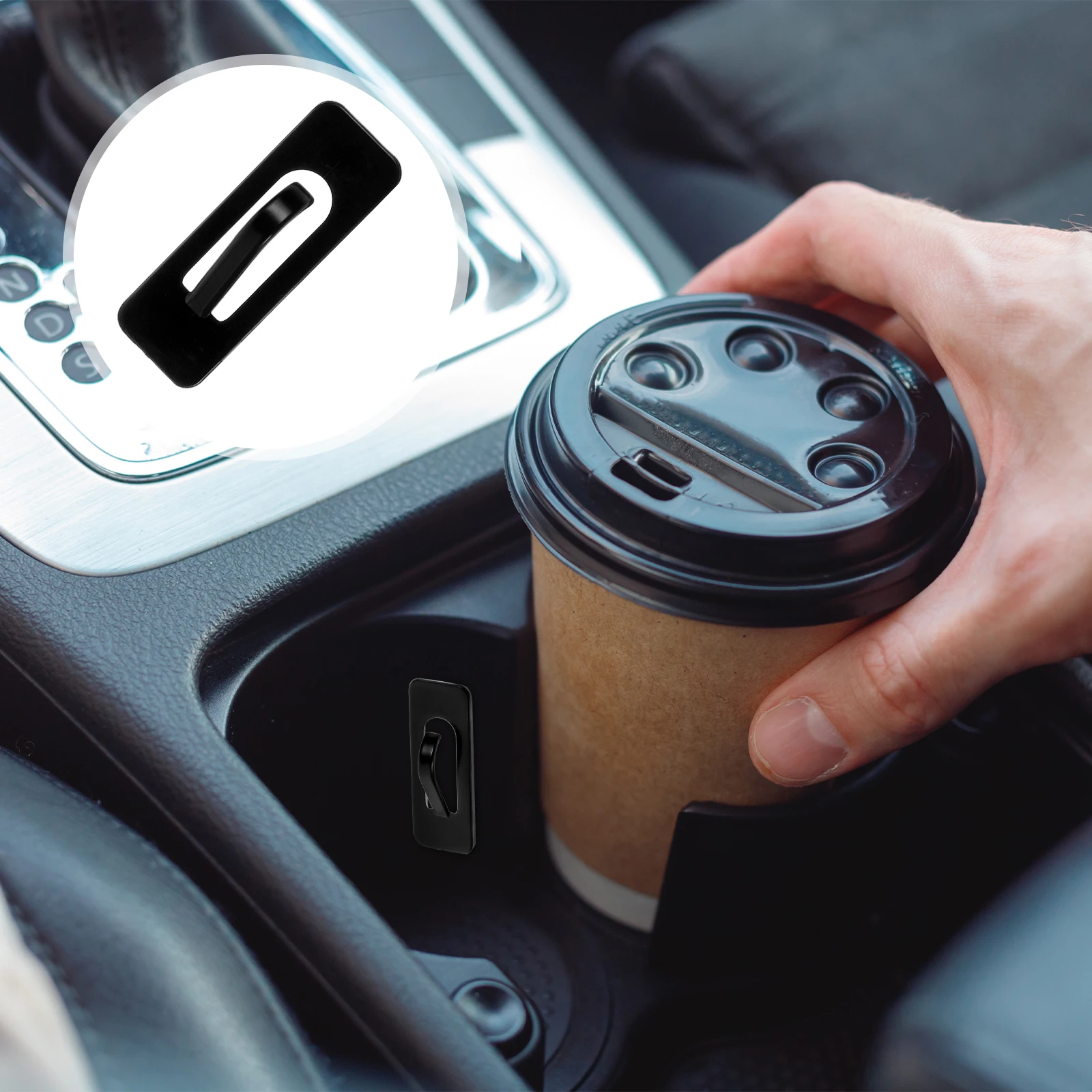 

6pcs Car Cup Holder Insert Sturdy Universal Storage Easy Install Multifunctional Automotive Accessory Bottle Stabilizer Vehicle