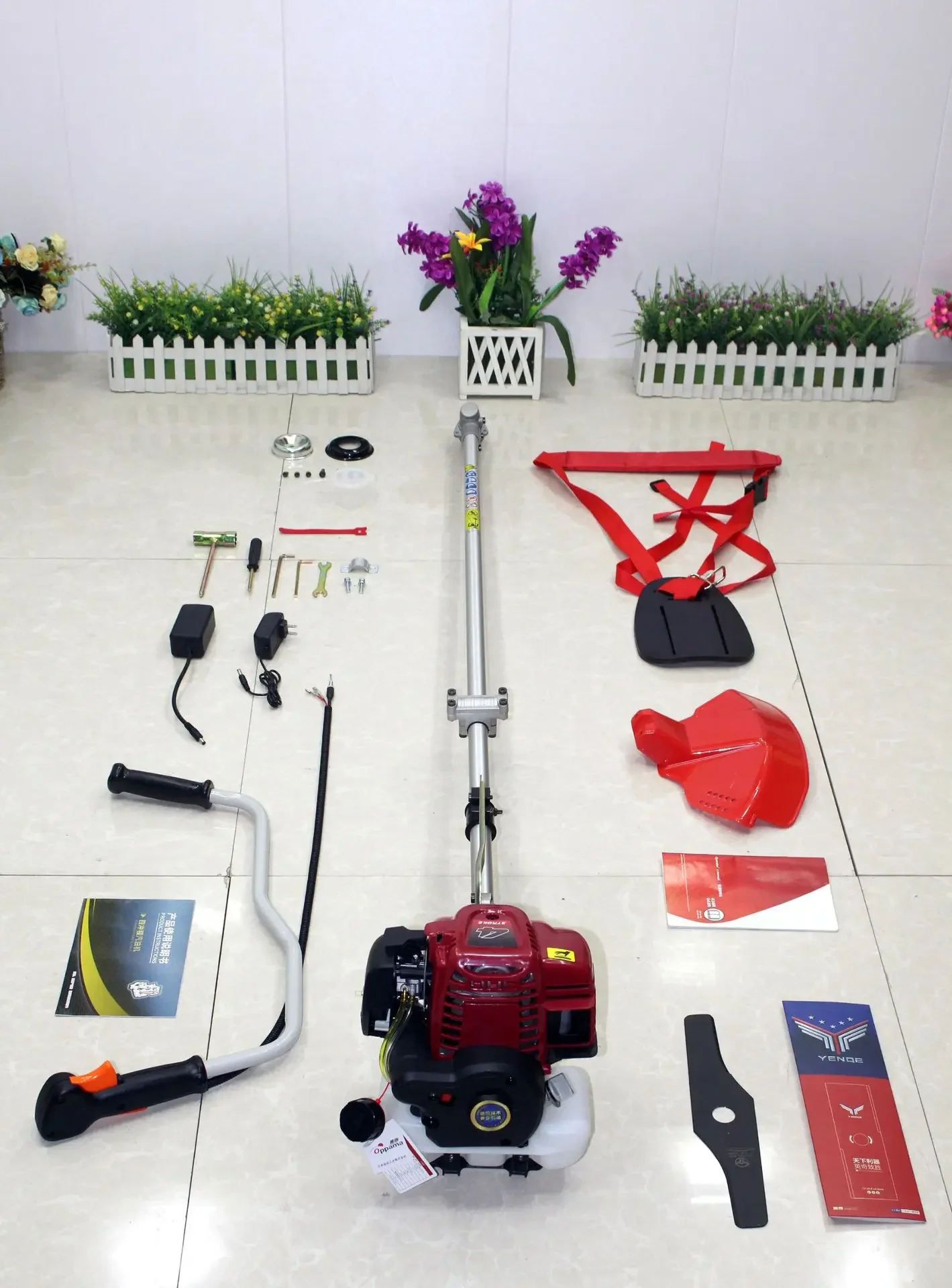 Stroke  Lawn Mower Household Multi-Function Brush Cutter Agricultural Petrol Grass Ripper Ditching Machine