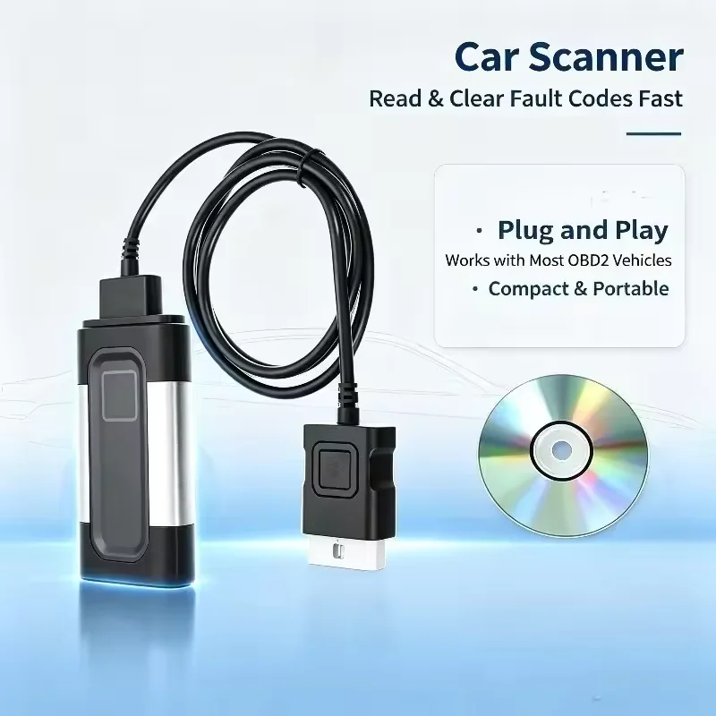 2026 Hot Sales Single Board Diagnostic Tool New Vci 2021.11 Keygen Vd Ds150 Cdp With BT Obd Obd2 Scanner for Cars Trucks Tools
