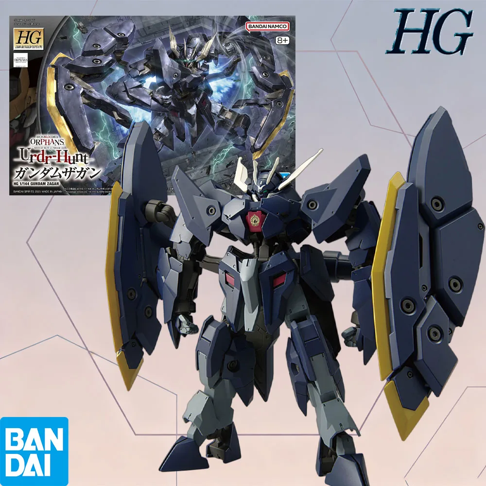 

100% Authentic Bandai Original GUNDAM HG Series 1/144 Zagan Gundam Full Detail High Precision Assembly Model Kit