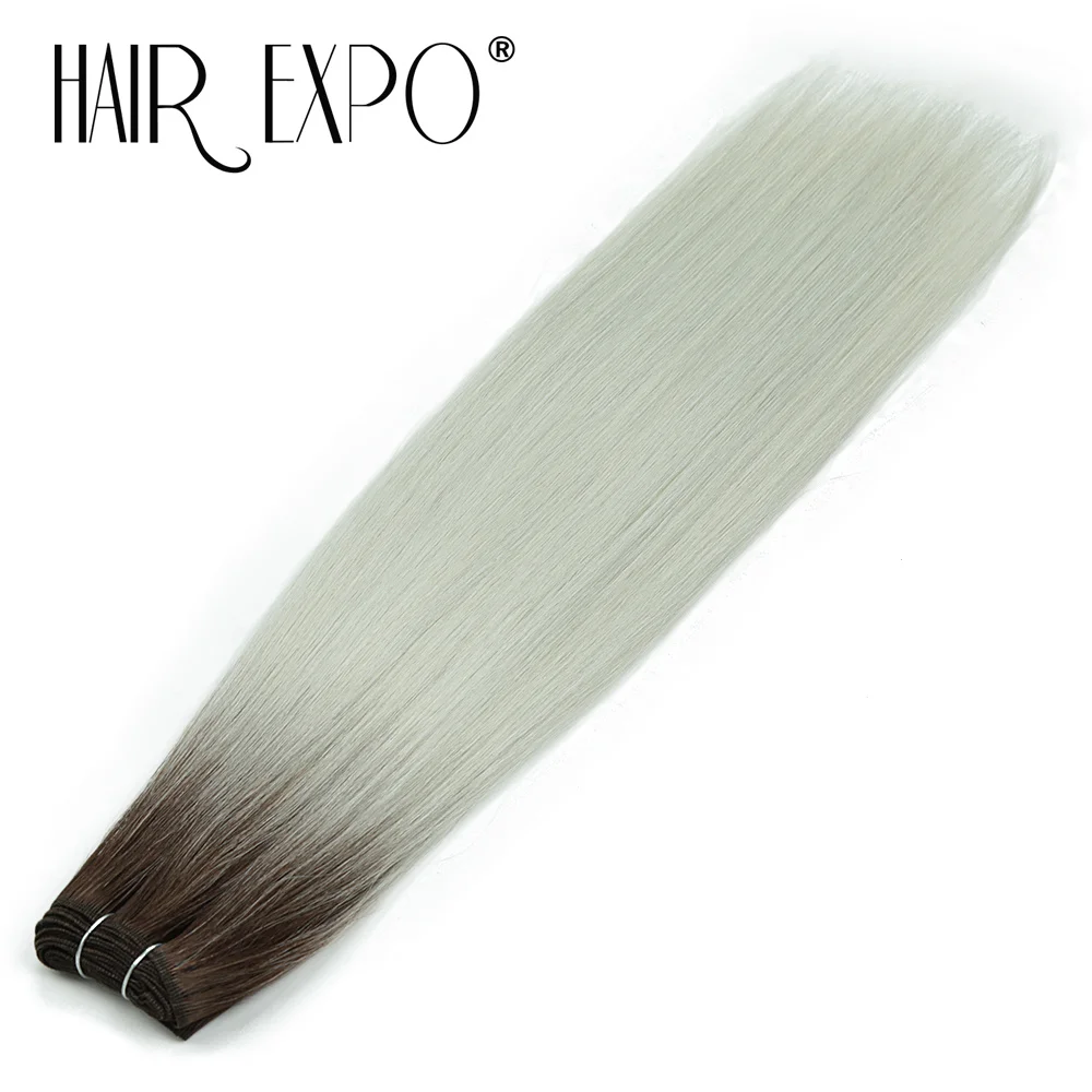 26" Bio Glattes Haar Bundles Natürliche Weiche Hitzebeständige Faser Synthetische Faser Haarverlängerungen Protein Glattes Haar Weben – Detail 24
