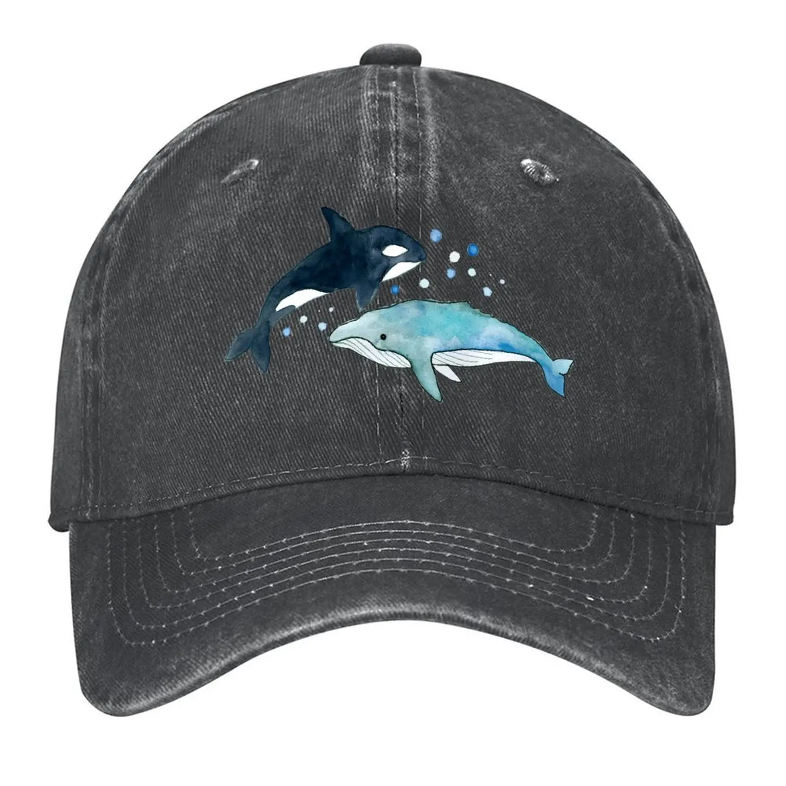 

Whales, Orcas & Narwhals Baseball Cap Luxury Hat hats on offer luxury caps sun caps Mens Tennis Women's