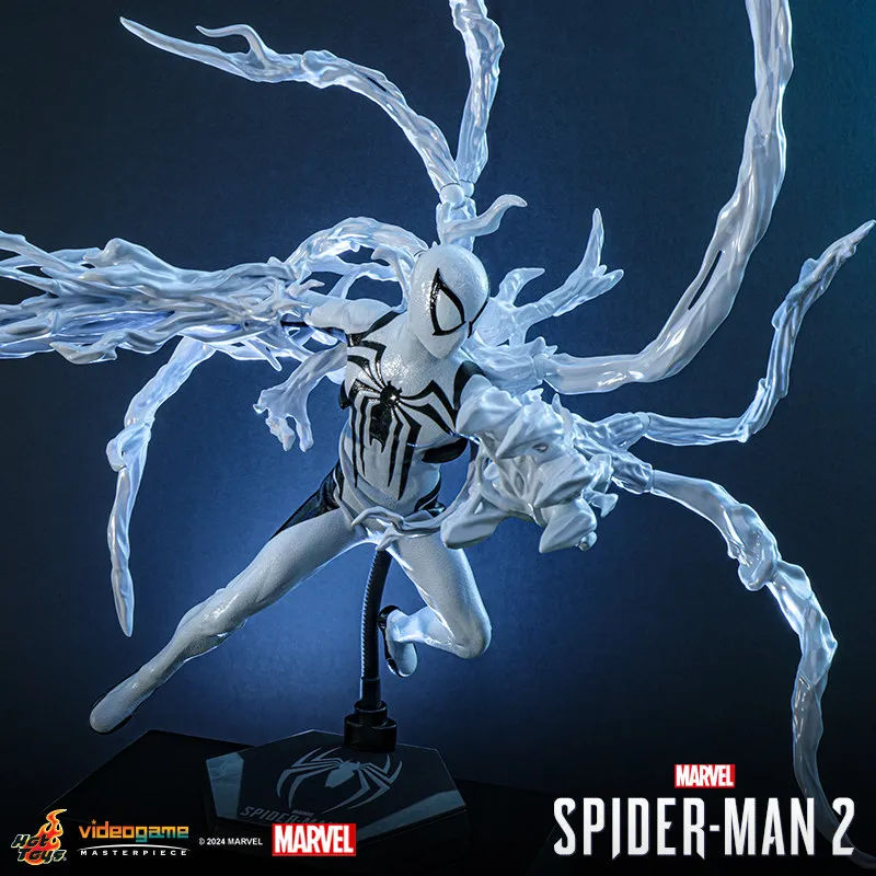 

Original Hot Toys Marvel 1/6 Scale Spider-Man 2 Anti-Venom Suit Action Figure Desktop Pvc Collectible Ornament Toy Birthday Gift