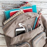 O10 Waterproof Smart Biometric Fingerprint Keyless Door Lock 0.5sec Unlock Portable Anti-theft USB Rechargeable Security Padlock