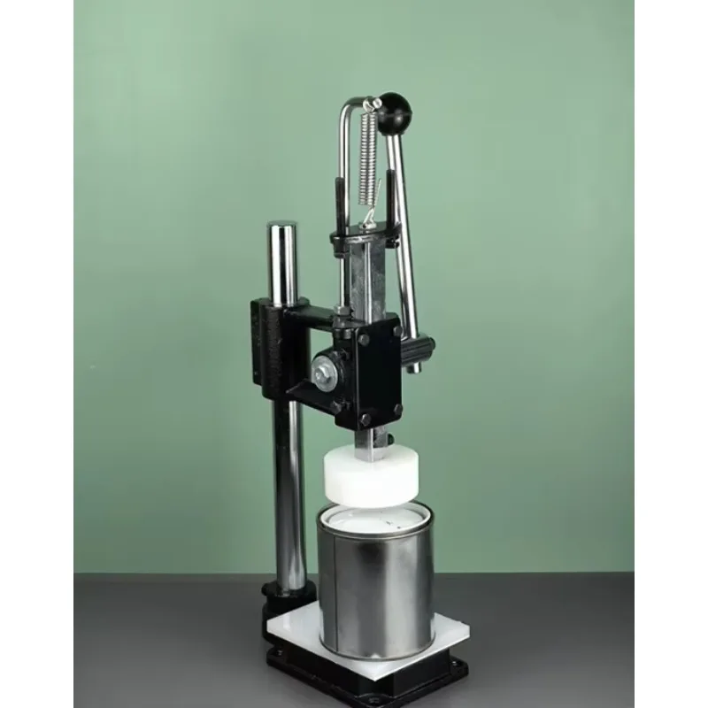 Manual Tinplate Drum Sealing Machine Paint Drum Flat Press Iron Drum Sealing Machine Caviar Sealing Machine