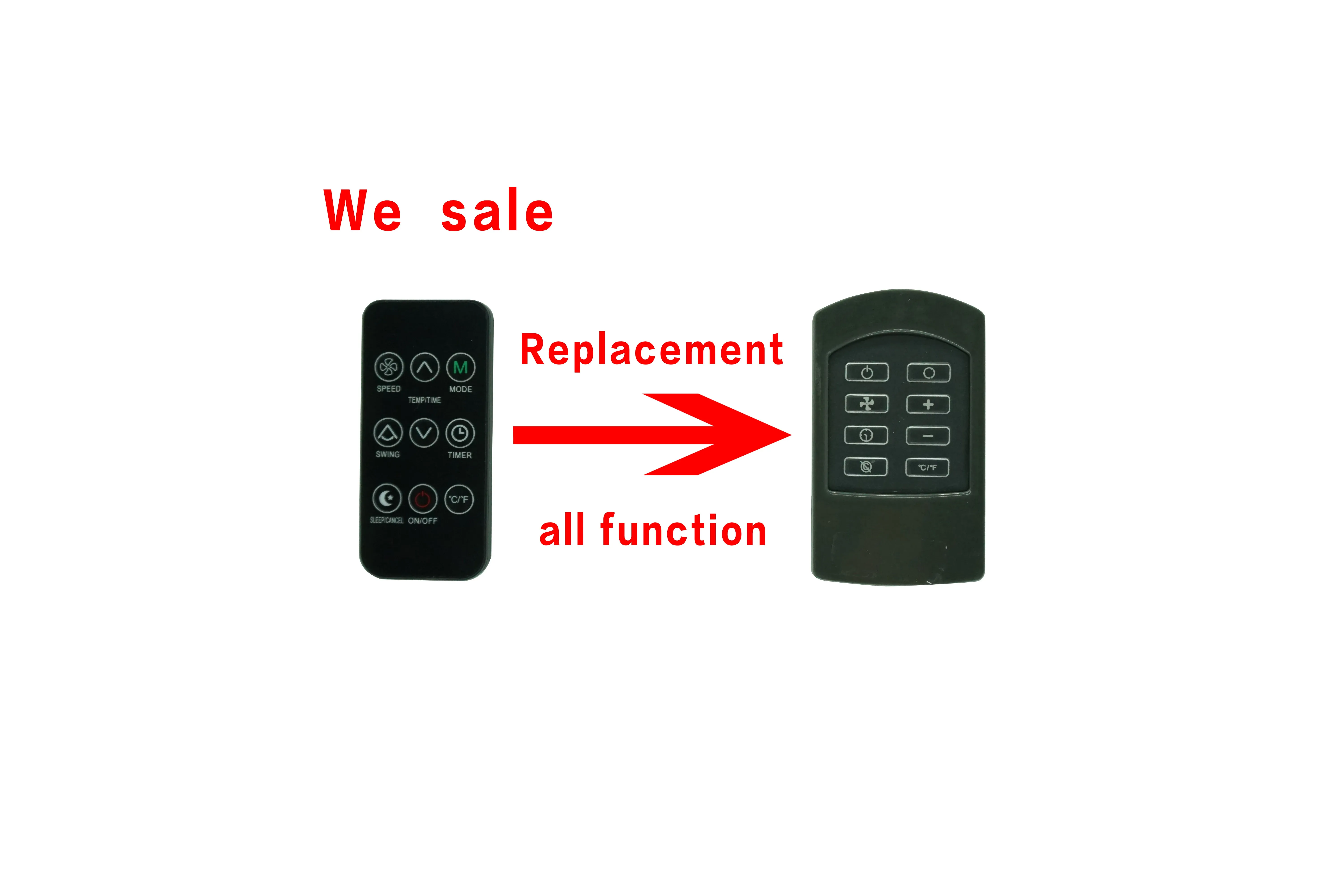 Control remoto para Amana AP077R WAP-021 y B&Q WAP-021 y EdgeStar PAC8000S AP8000W y Duracraft AMD-8500E y TectroTP 016 018 Aire Acondicionado