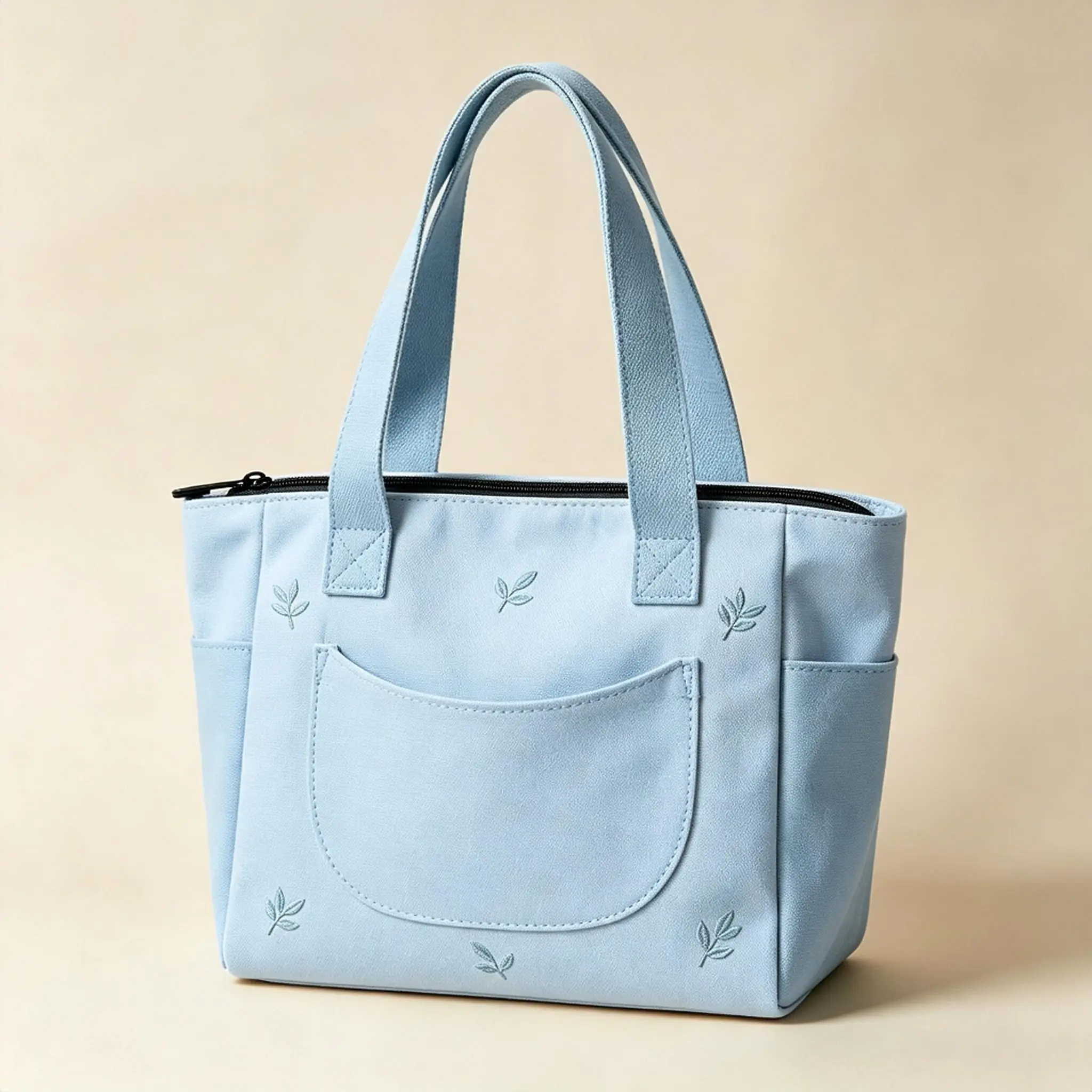 Large capacity handbag, simple and versatile, hand-held shoulder bag, niche design, underarm women's bag