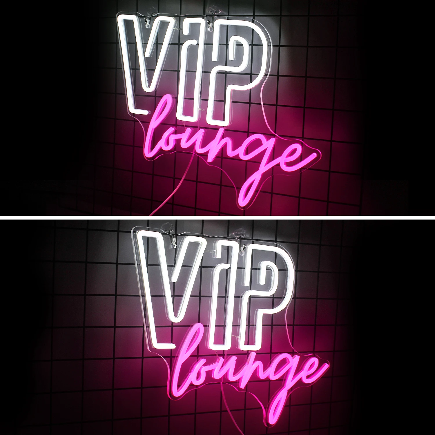 Neony VIP Lounge do dekoracji ścian podświetlany znak Led z zasilaniem USB do baru hotelowego Cafe VIP Room Party Game Room Decor Room