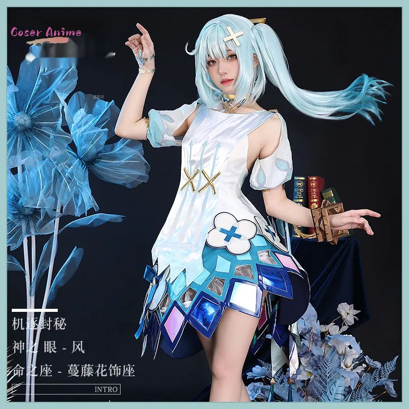 【Coser】Spiel Genshin Impact Faruzan Cosplay Kostüm Uniform Halloween Karneval Party Weihnachten Spielen Rolle Kleidung Kleidung