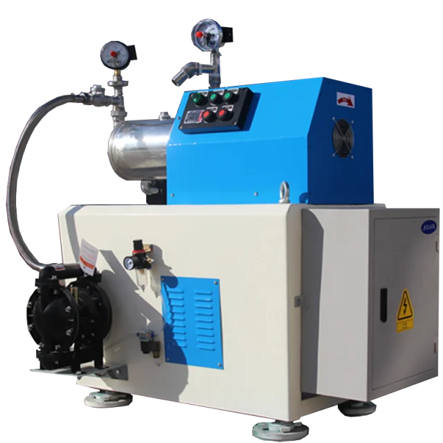 For Digital Printing/Solvent/Water-Based Ink Pin Type Horizontal Bead Sand Mill Paint Grinding Machine