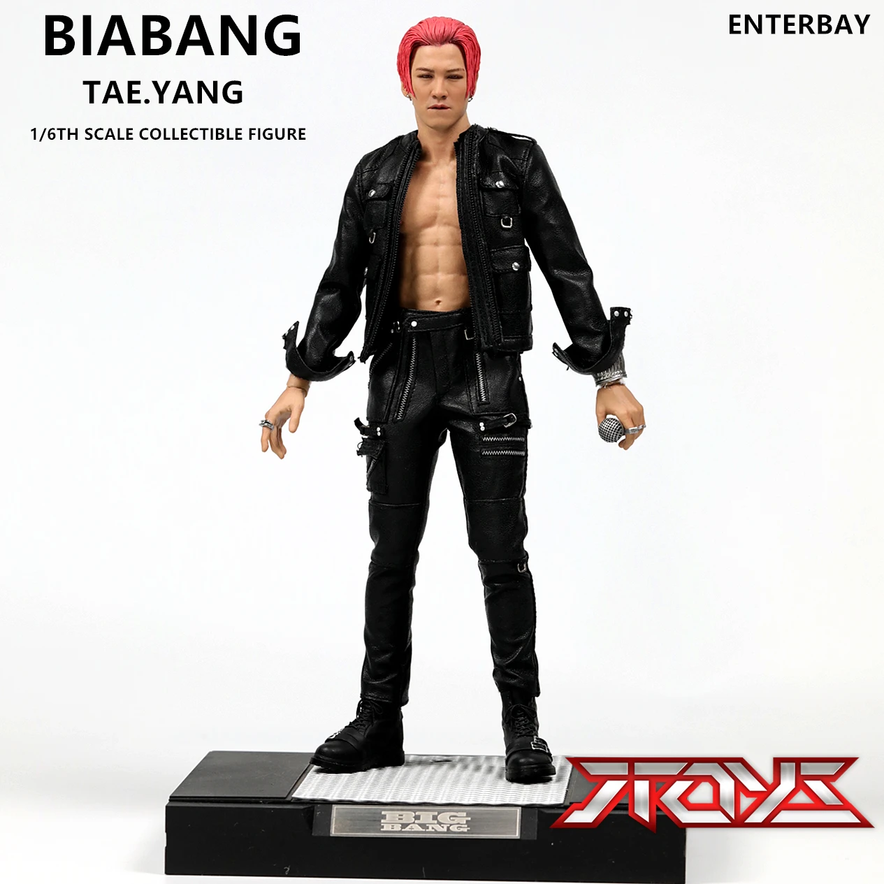 今だけ限定値下げ　BIGBANG daesung アクションフィギュア Genuine EB ENTERBAY Bigbang 1/6 Kwon Zhiyong Taeyang Daesung