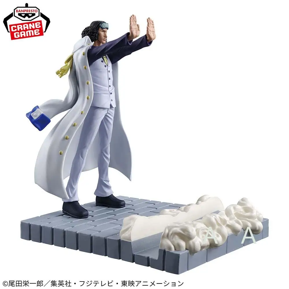

BANDAI Banpresto ONE PIECE Aokiji Mobile phone holder Figure Model Anime Genuine Boxed Toy