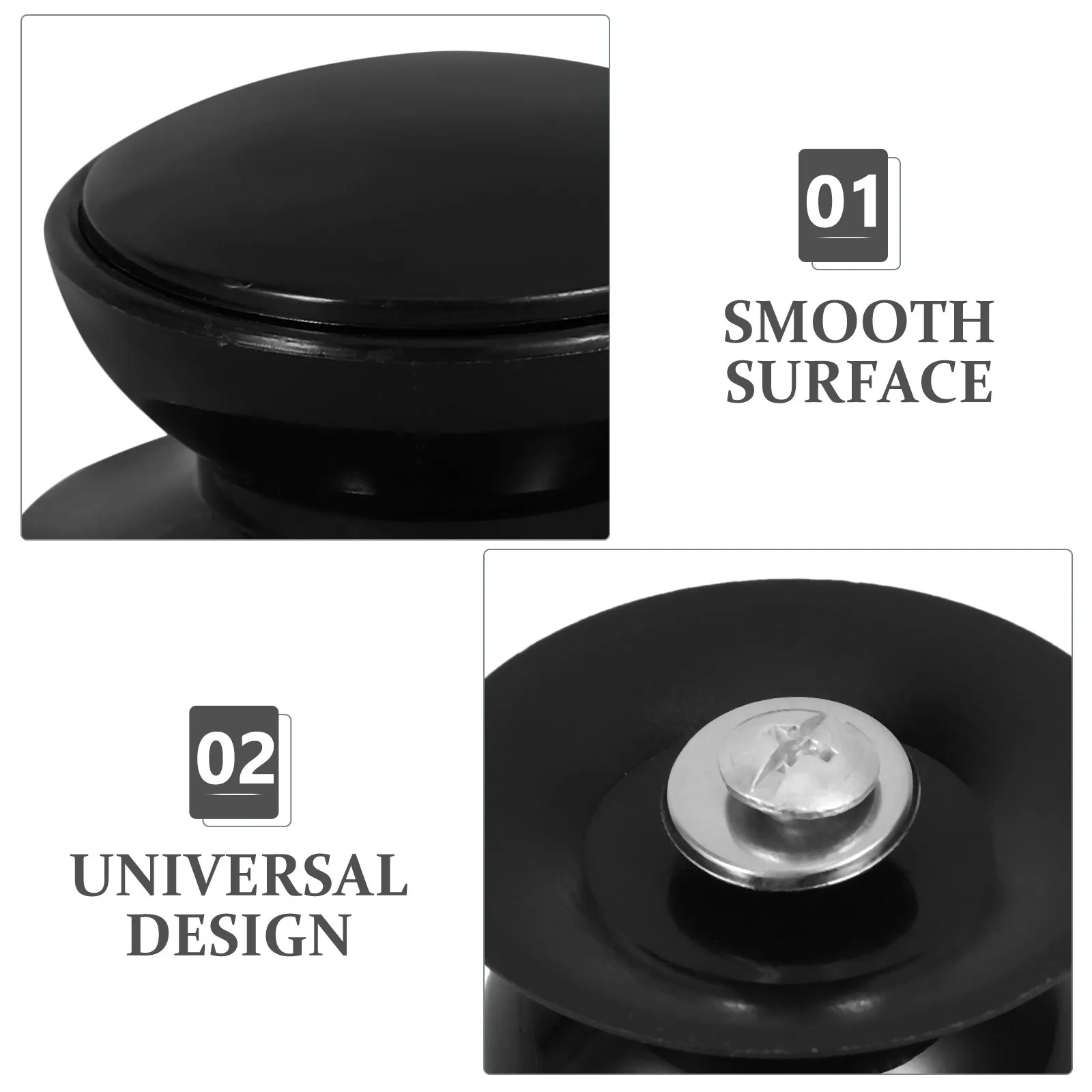 

10Pcs Pot Lid Knobs Universal Replacement Pan Lid Handles Kitchen Cookware Accessory Wear-Resistant Practical Handles