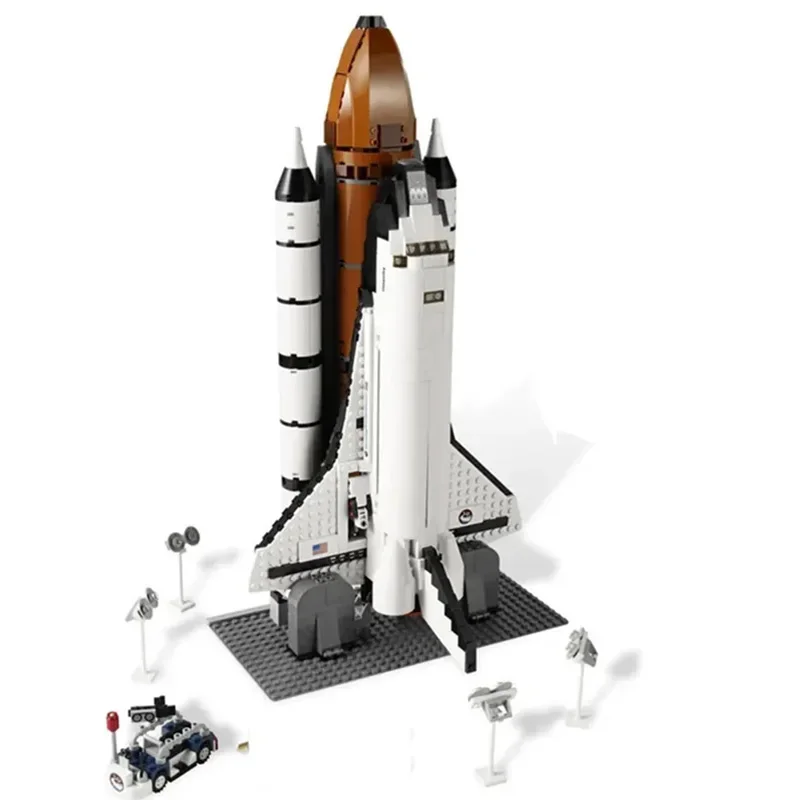 Technical Apollo 10231 Saturn Space Shuttle Bricks Compatible Building Blocks Toys for Kids Birthday Christmas Gifts