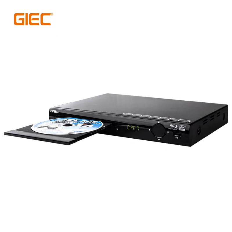 GIEC BDP-G2805 Blu-ray-Player 1080P HD DVD-Player CD-Player tragbar Multimedia Digital DVD TV Unterstützung CD SVCD VCD MP3