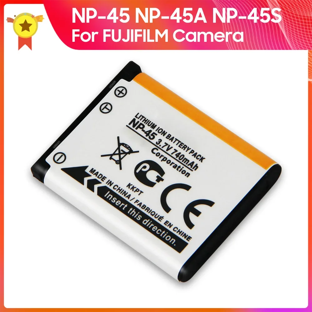 Replacement Battery NP-45 NP-45A NP45S For FUJIFILM Z100fd JV100 JV105 JV155 JV250 JV255 Z20fd Z700 J27 J30 JX350 JZ305 XP22 3D