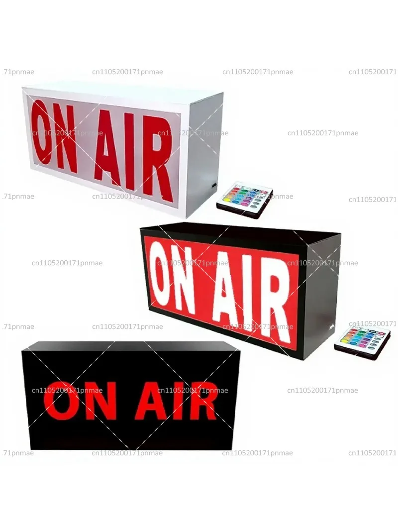 On Air Light Up Sign LED Illuminated Dimmable Recording Sign for Bar Cinema Studio Wall Decor