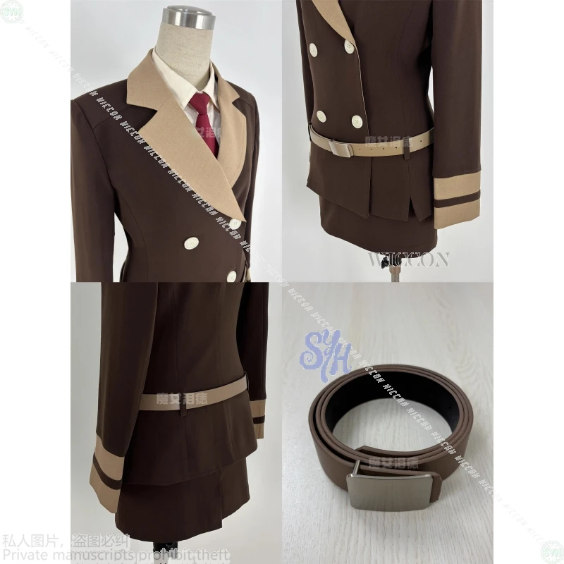 Kneesocks Scanty Cosplay Panty & Stocking With Garterbelt SE2 Anime Costume School Dark Uniform JK Dress Y2K Fashion Halloween - view 6