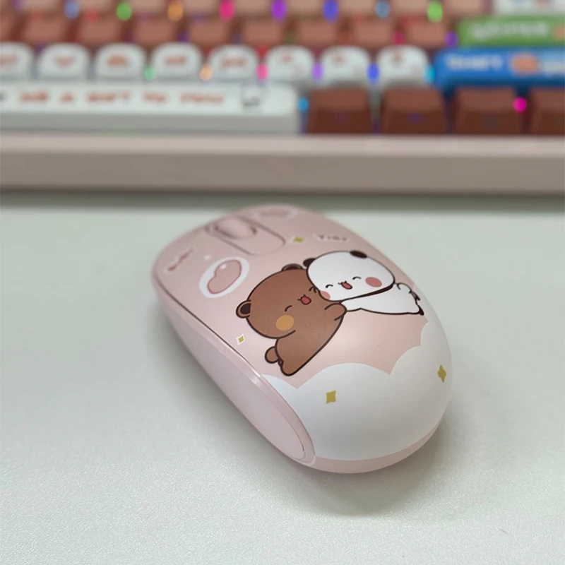 Panda Bubu And Dudu Keyboard Mouse Set 2026