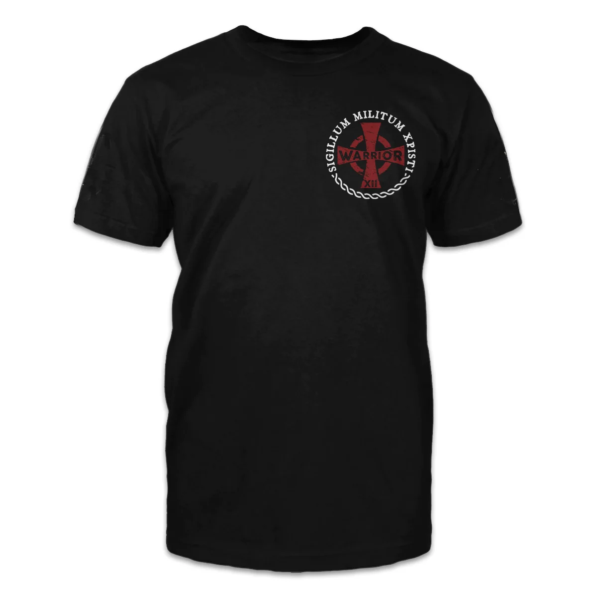 Christ Warriors Seal. Templar Knight Fighting on Horseback T-Shirt. Summer Cotton Short Sleeve O-Neck Mens T Shirt New S-3XL