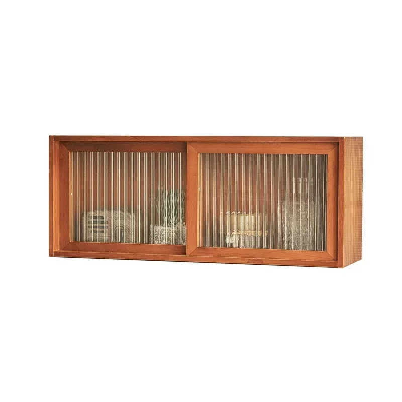 

Retro Tea Set and Cosmetics Storage Desktop Dustproof Organizer Multifunctional Jewelry and Sundries Shelf Elegant Display Case