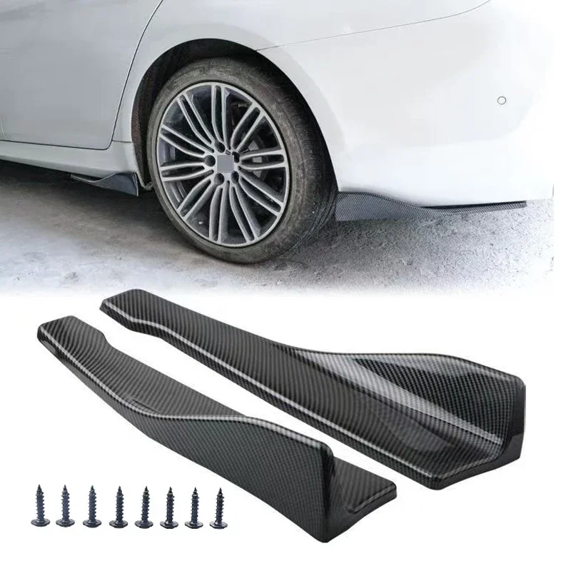 

Универсальный автомобильный передний и задний бампер, угловая защита, ABS, защита от столкновений, декоративная полоса, автоаксессуары