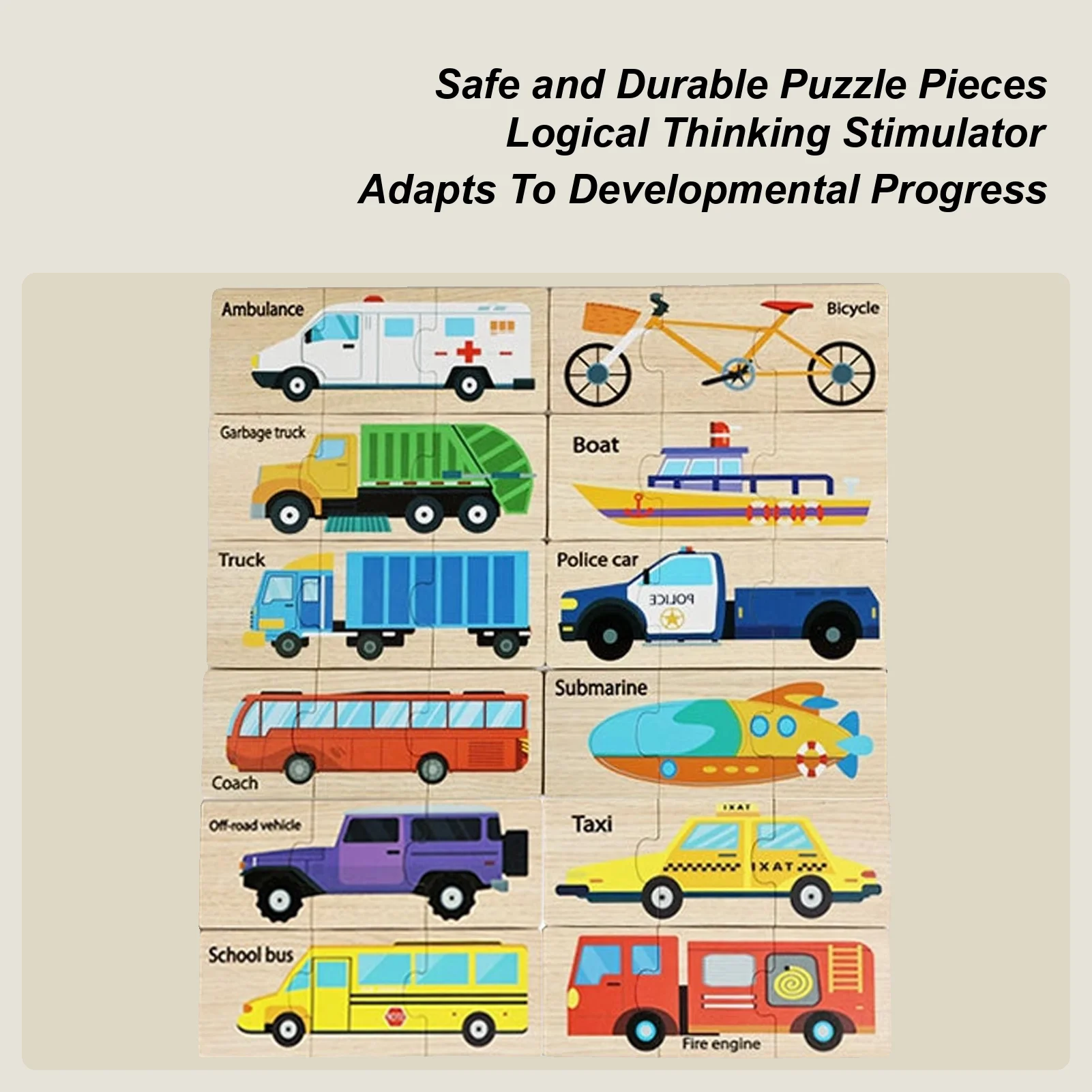 بانوراما الألغاز متعة المنطق التفاعلي التفكير منضدية لعبة الخشب بانوراما الألغاز للشباب المراهقين المنزل السفر المدارس #1