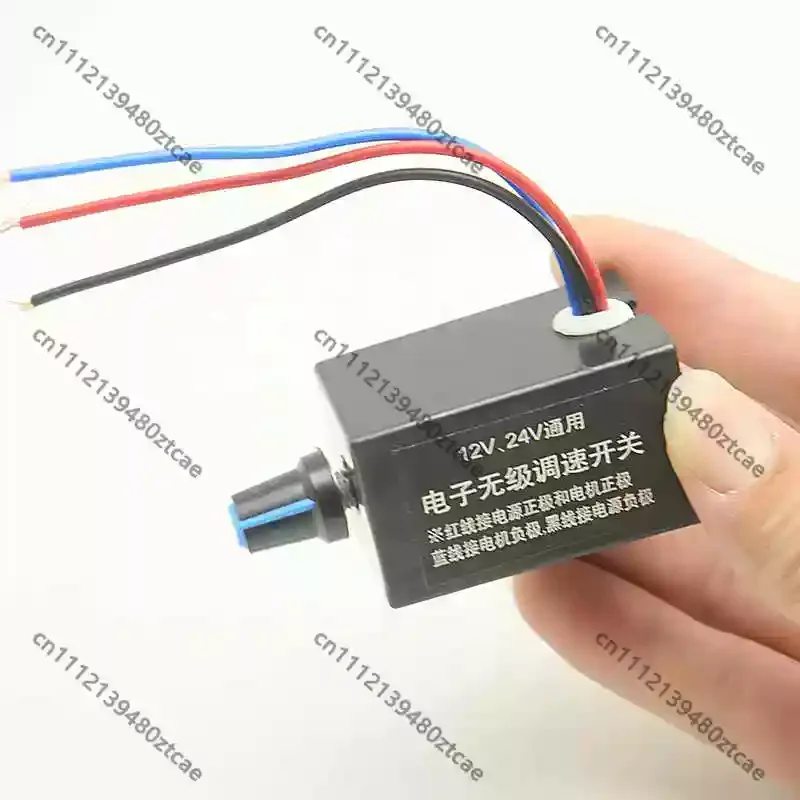 12V 24V High Power DC Variable Speed Electronic Switch Fan Governor For Car Truck Air Conditioner And Heater