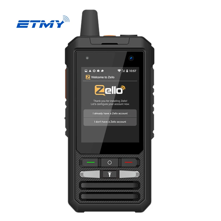 ET-MY ET-A73 IP68 Outdoor Android 10 4g Wal-kie Ta-lkie Lte Ze-llo Poc Radio Smart Intercom
