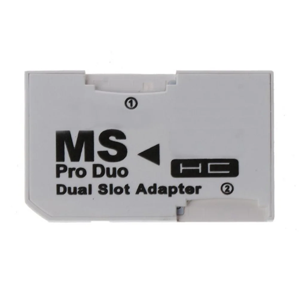 Geheugenstick Pro Duo Kaartlezer Micro-Sd Tf Naar Ms Pro-Kaart Adapter Enkele Dubbele Sleuven Voor Sony Psp Gamepad Voor Psp-Kaart