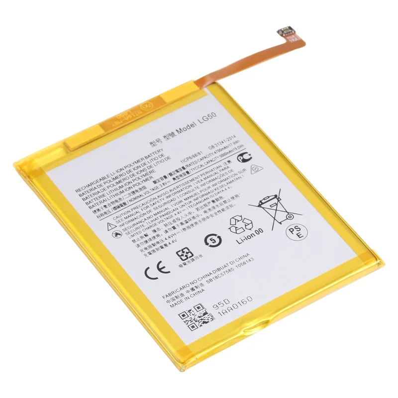 For Motorola One Fusion Plus PAKF0002IN 5000mAh Li-Polymer Battery LG50