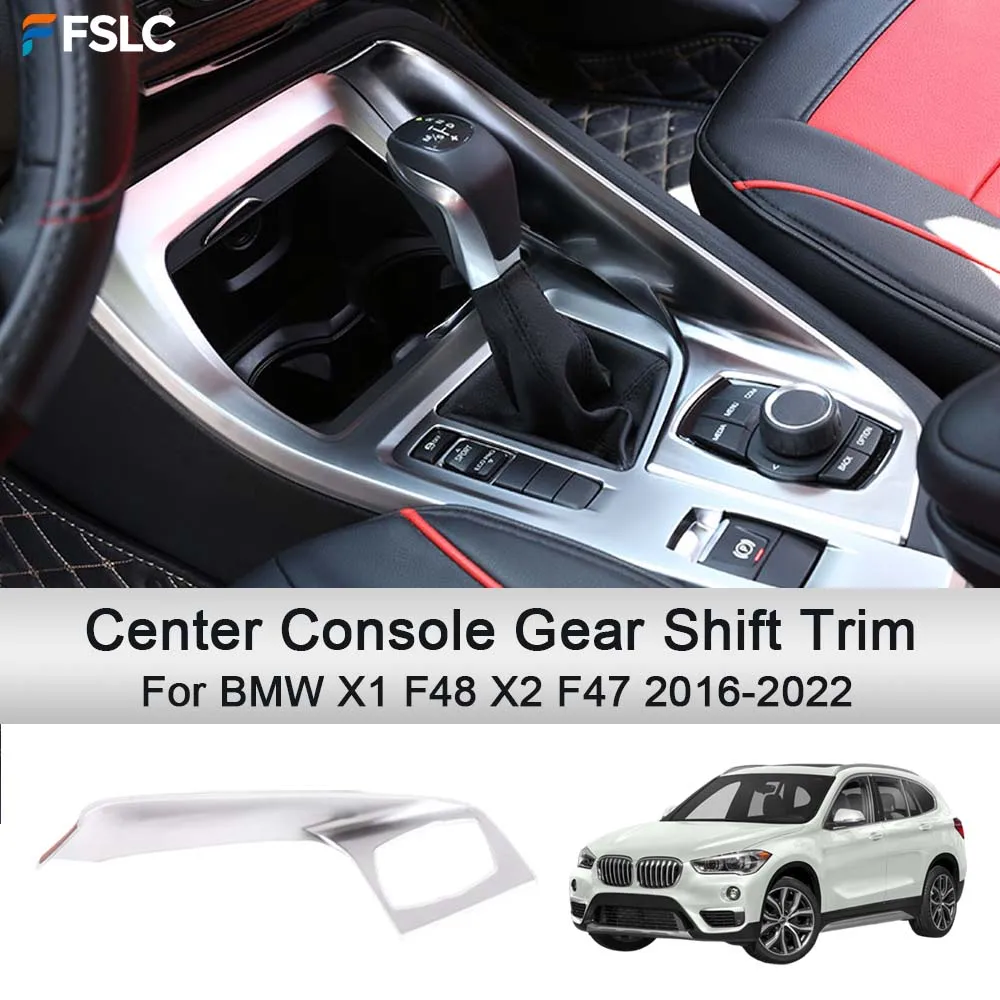Car Decoration Center Console Gear Shift Trim For BMW X1 F48 X2 F47 2016-2022 Cars Styling Accessories Modify A Car