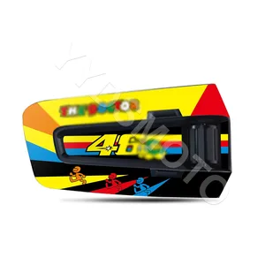 Nhãn dán chống thấm cho xe máy Girl Edge, tai nghe trang trí đầy màu sắc, bảo vệ đề can, 3 m 10 cô gái bán hàng chính hoa - №6