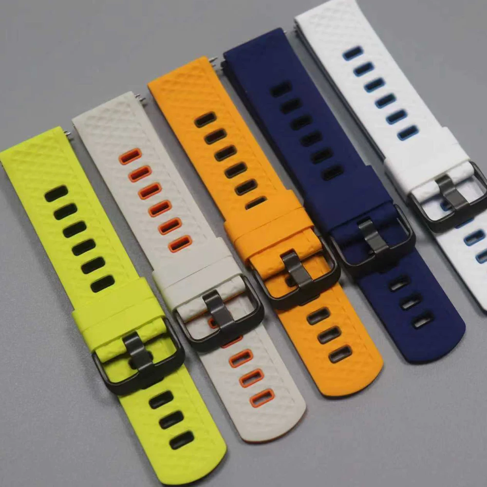 22 مللي متر حزام سيليكون ل Amazfit Balance 2/Bip 6 5/GTR 4 3 Pro سوار لساعة هواوي 5 46 مللي متر/لغارمين فينو 4 45 مللي متر الساعات #3