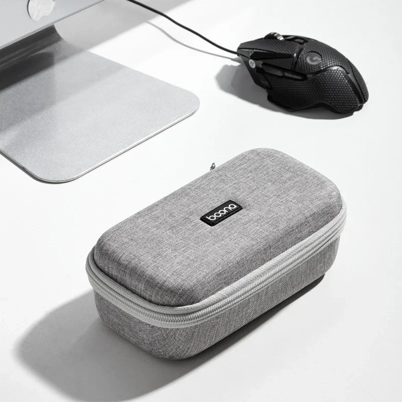 Mouse Case for Logitech GPW 1/2/3/4 Hard Shell Carrying Case for Gaming Mouse Travel Storage Bag Shockproof EVA with Carabiner