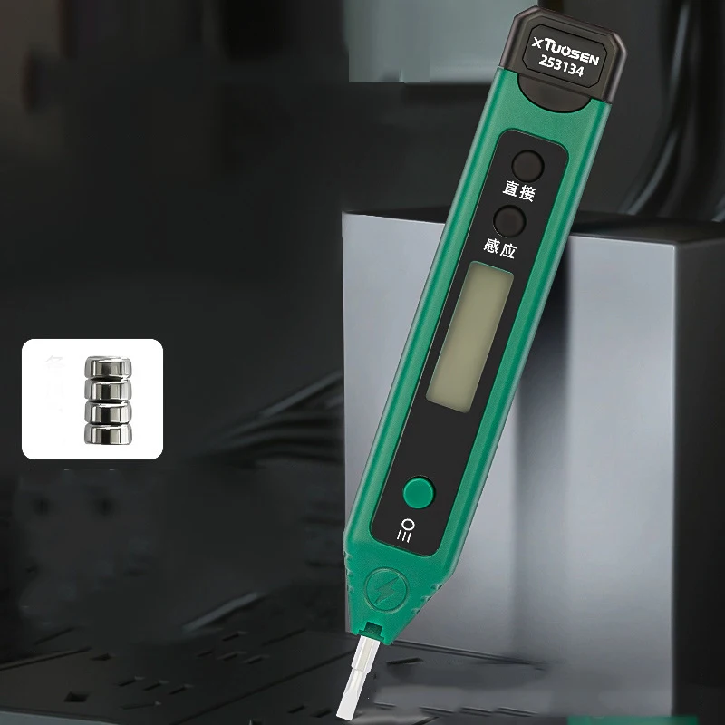 Penna per test elettrico per elettricista Penna a induzione multifunzionale a doppio scopo Misura la penna elettrica 220v per misurare le perdite del punto di interruzione