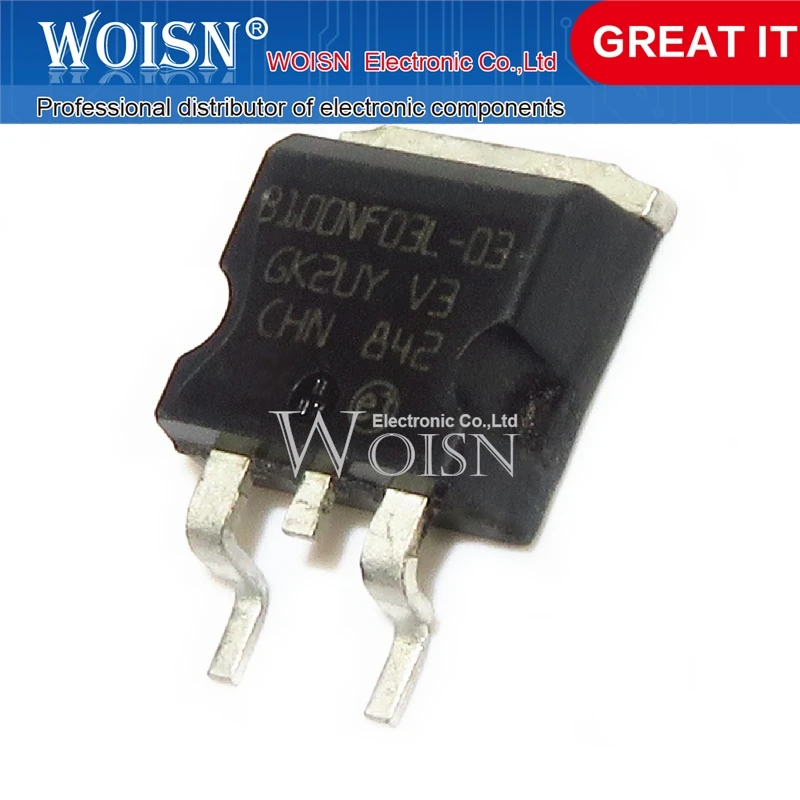 

10PCS STB100NF03L-03 B100NF03L-03 TO-263