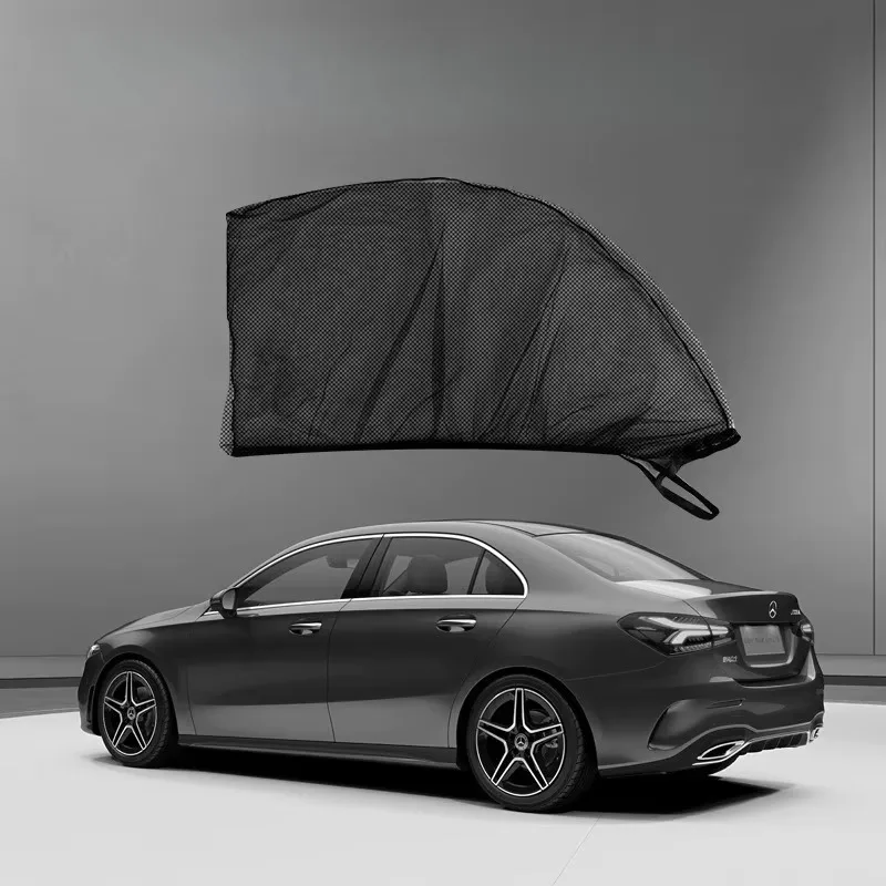 

Tiy 4pcs/set Universal for Optimal Sun Protection and Privacy Covers Fit Car Window Sun Shades Premium Breathable Mesh Screen