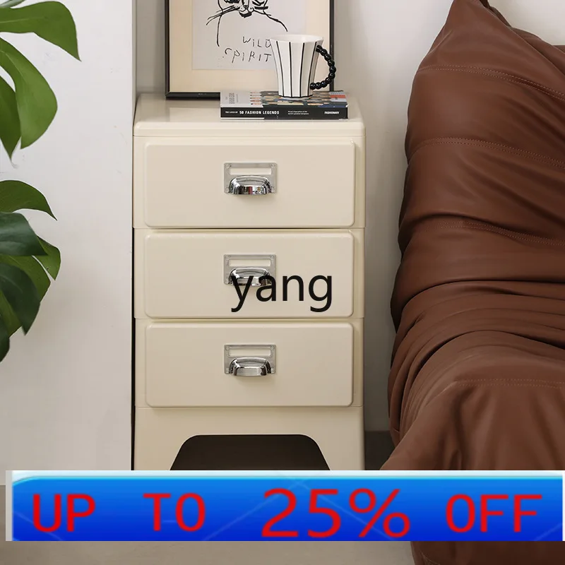 LMM retro three bucket cabinet creative Internet celebrity plastic sofa side cabinet storage