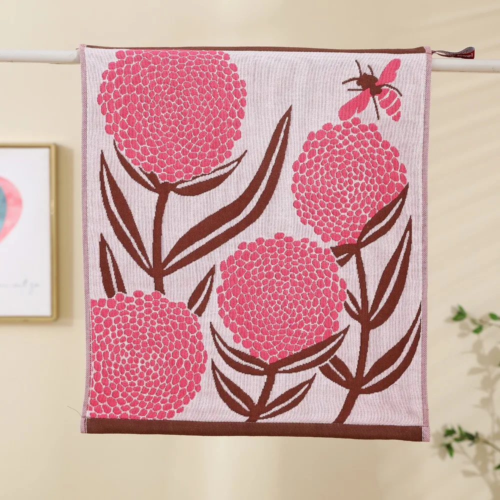 New 34x40cm Large Hand Towel Quick Dry Decorative Kitchen Towel 4 Layer Cotton Gauze Pure Cotton Dish Cloth Home Restaurant