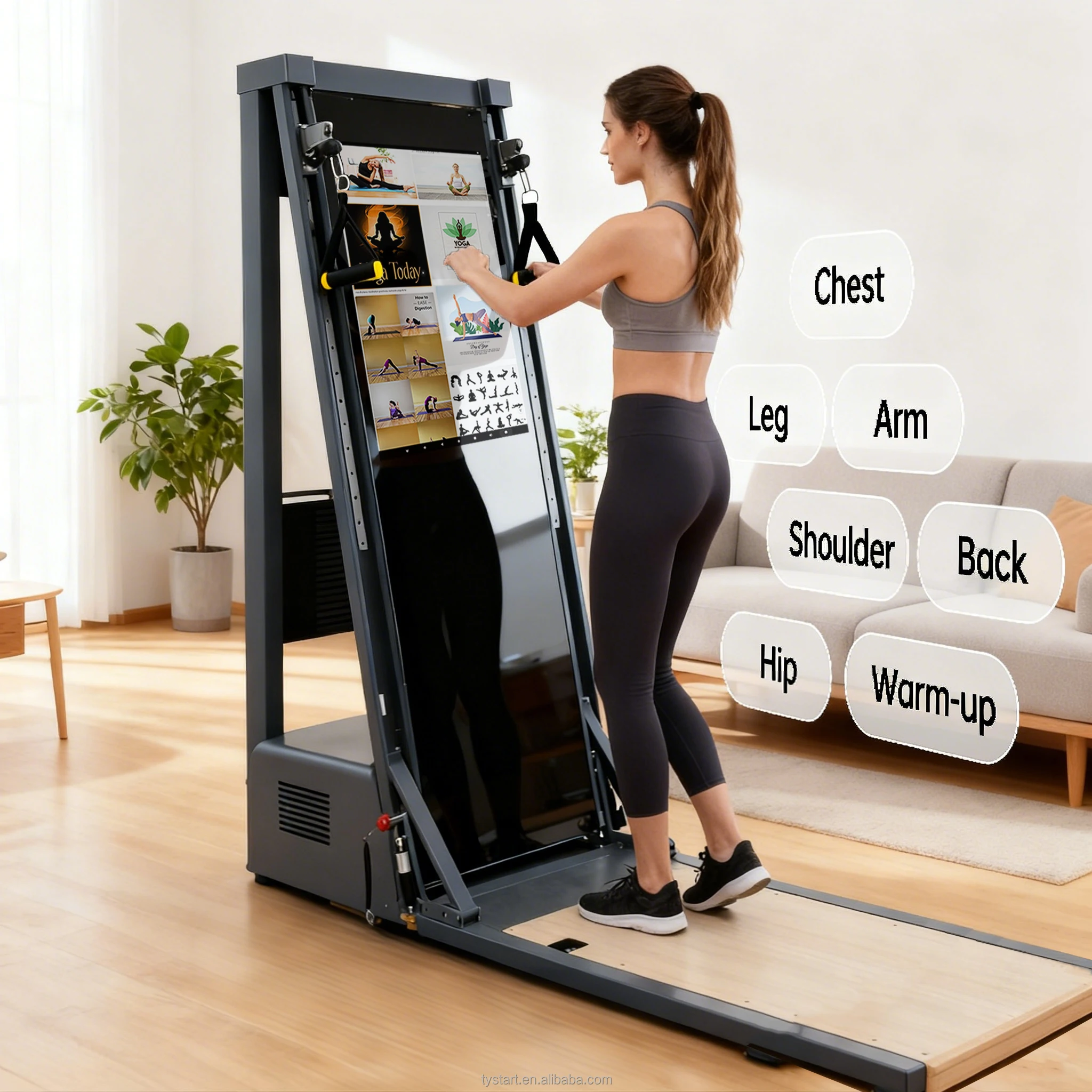Tystart Ai Smart Fitness Mirro - Smart Home Gym Mirror recension och pris