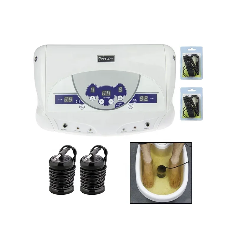 HK-805A Dual User System Ionic Detox Foot Spa Machine Ionic With Mp3