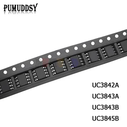 10 pezzi UC3842A UC3843A UC3843B UC3845B SOP8 UC3842 UC3843 UC3845 Chipset IC