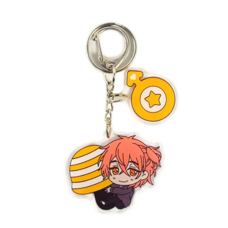 Yarichin Pilz Serie Anime Schlüssel bund Yuri Ayato Toono Takashi Acryl Schlüssel anhänger Tasche Anhänger Kawaii Ornament Sammlung Geschenk