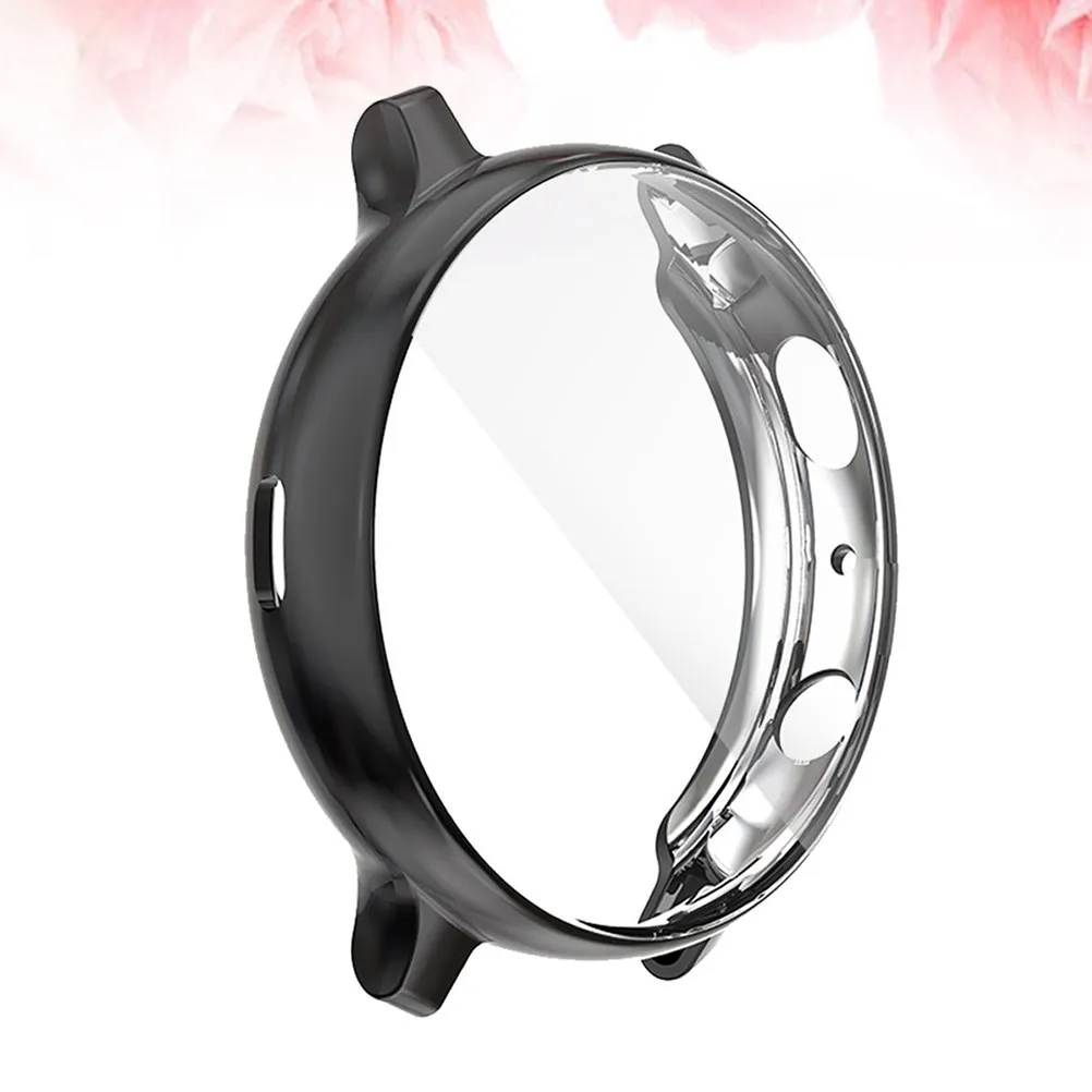 

Защитная рамка с гальваническим покрытием, черная, для корпуса часов 2 40 мм, гибкий материал ТПУ, устойчивый к царапинам