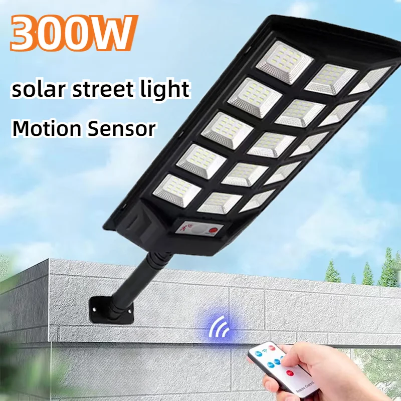 Newest 10000LM Outdoor Solar Lights Motion Sensor Wall External Solar Lamp Waterproof Sunlight Power Street Garden Light